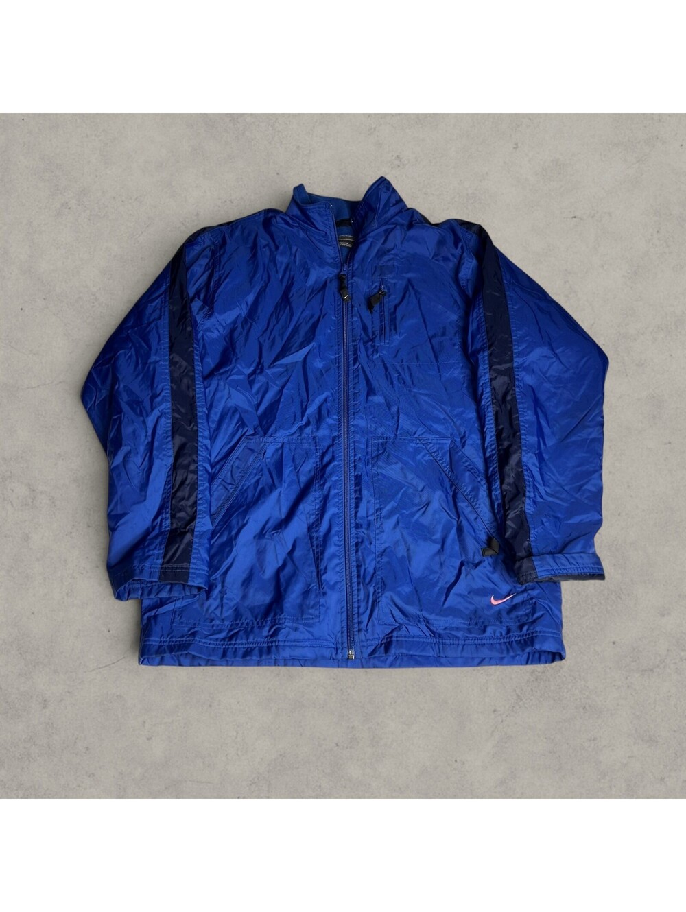 Vintage Nike Windbreaker Y2K Embroidered Logo Size M